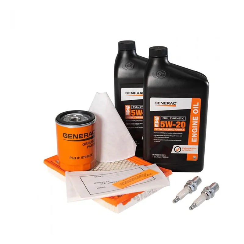 Generac Power Systems GEN-A0002074698 Maintenance Kit with Proprietary 5W-20 Synthetic Oil for 11kW Air-Cooled Generators replacement 0J93210SSM