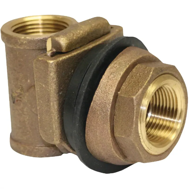 Merrill MBNL50 No Lead Brass 1 inches Pitless Adapter (Fits Well Casing Sizes 5 inches-8 inches)