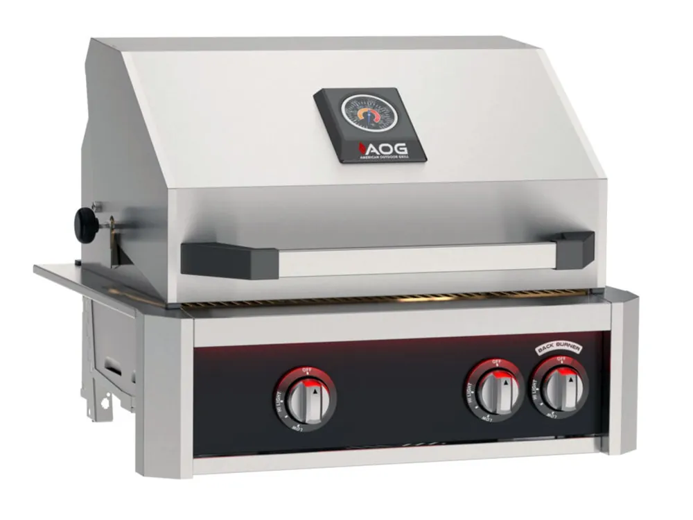 American Outdoor Grill AOG24LN 24 Inch Built In Grill with Lights