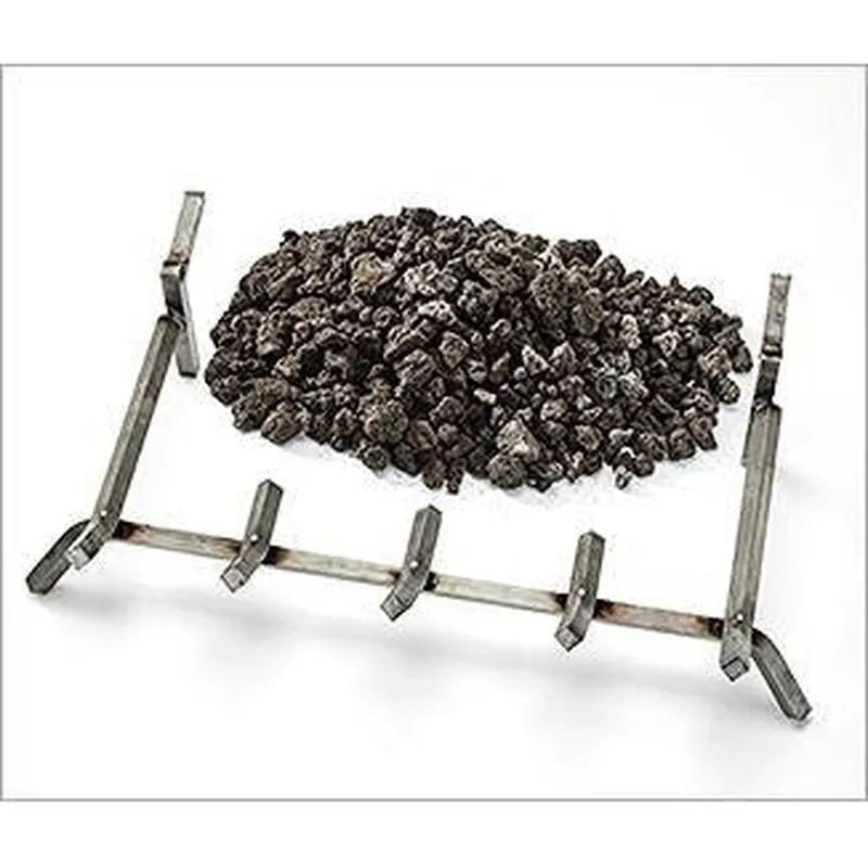 Majestic GR-ODCOUG Stainless Steel Grate With Lava Rock