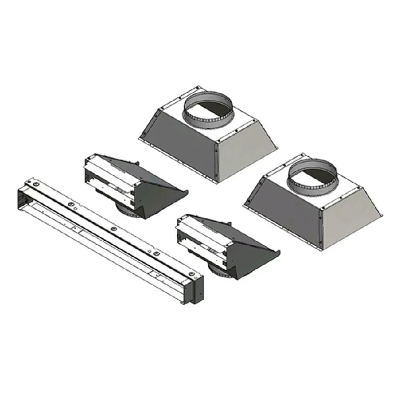 Napoleon DHMF6274 ducted heat management front discharge kit for 62/74 inches direct vent fireplaces