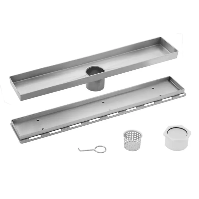 Cahaba CATI26 26 in. Stainless Steel Tile Insert Linear Shower Drain