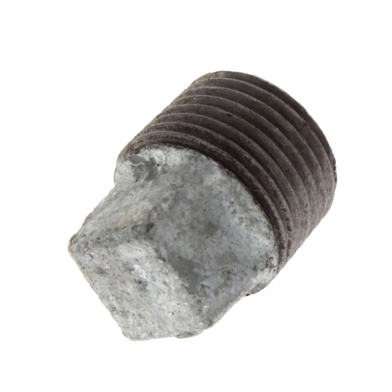 Everflow GMPL0380 3/8 inches Square Head Plug Galvanized Malleable