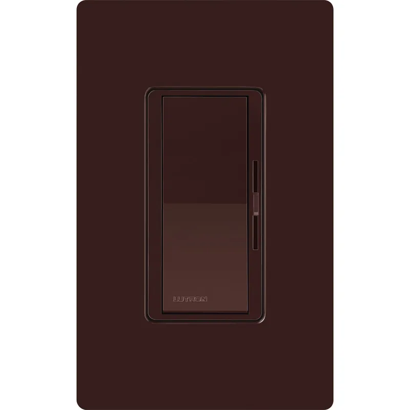 Lutron DVLV-603P-BR Diva Dimmer Magnetic Low-Voltage 450W 3-way