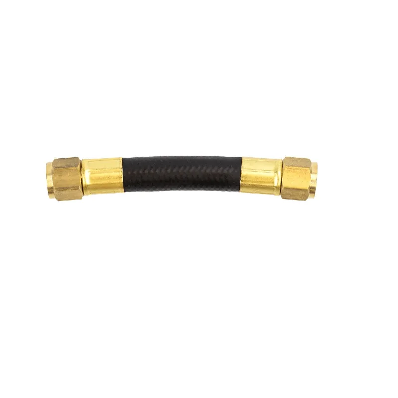 Bromic Heating BH8080056 Gas Hose Short 4 inches Platinum & Tungsten