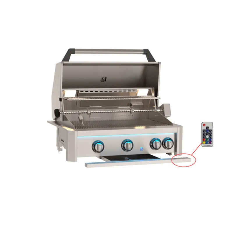 American Outdoor Grill AOG30LN 30 inches Built-In "L" Series Gas Grill With Rotisserie
