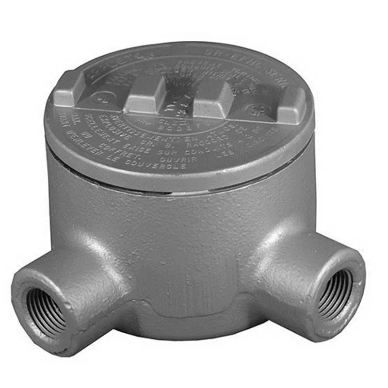 Appleton GRL125 Type L Conduit Body with Cover, 1-1/4 inch