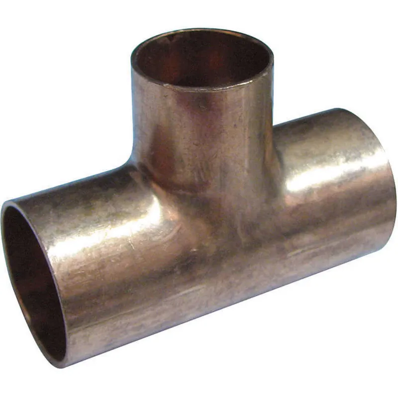 Mueller Streamline W04034 Tee Fitting 3/4 Inch x 3/4 Inch x 3/8 Inch
