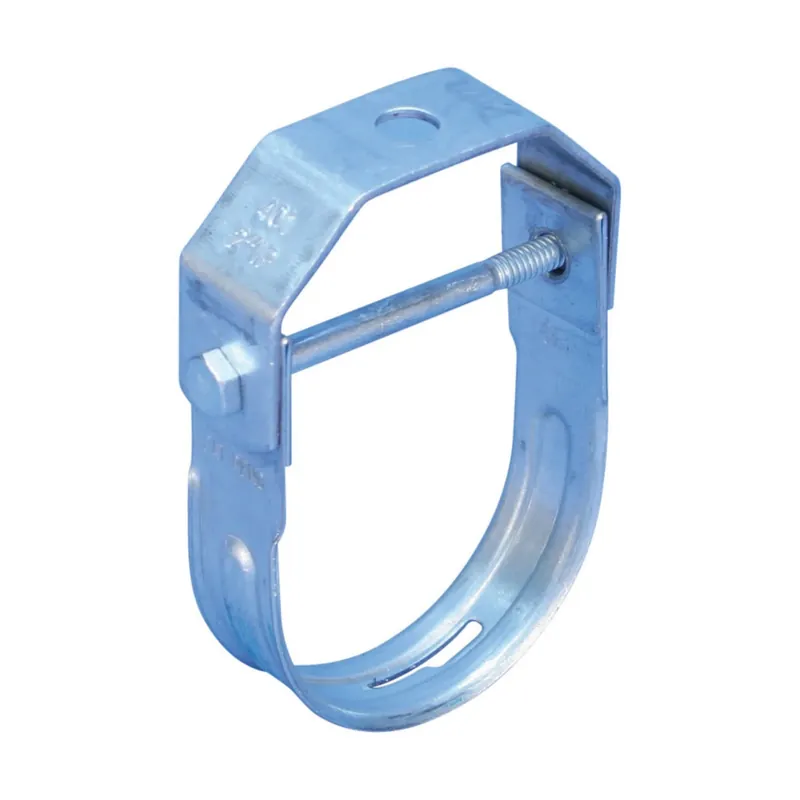 Erico 4010075EG Clevis Hanger 3/4 inches Pipe, 1.05 inches OD, 3/8 inches Rod