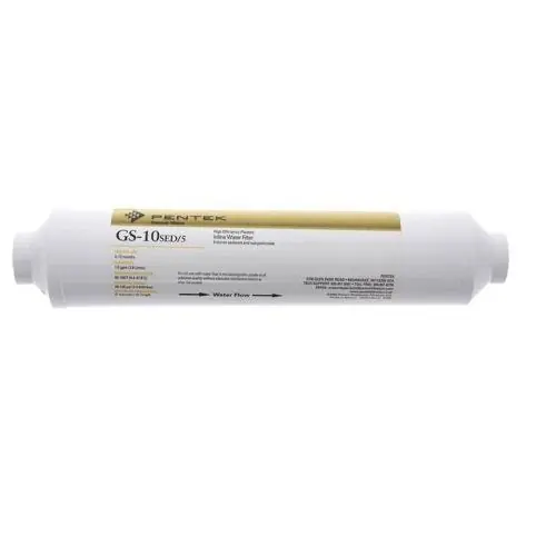 Pentek 255576-43 GS-10SED/5-C Sediment, Turbidity & Rust Filter Cartridge (2 inches x 10 inches) 3/8 inches FPT