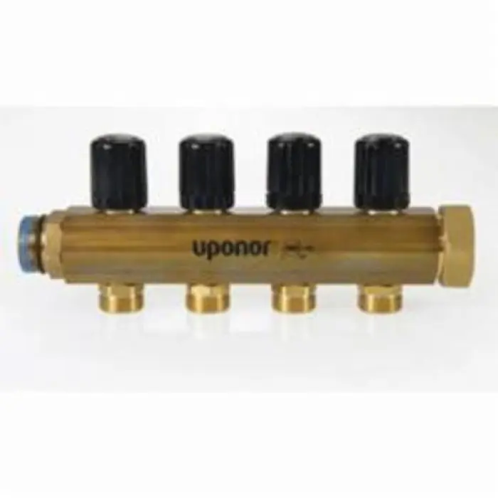 Uponor A2663222 TruFLOW Jr Modular Manifold With Isolation Valve, 2 Loop