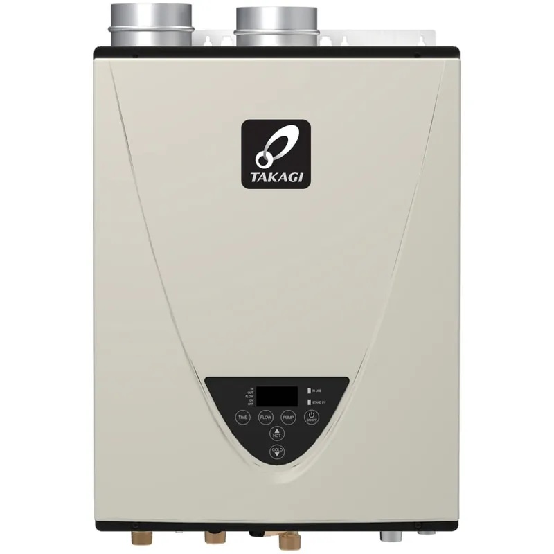 Takagi TK-540P-PIH Residential 199,000 BTU Liquid Propane Tankless Water Heater Indoor