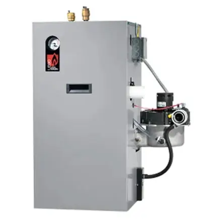 Utica Boilers U90205003210410 UB90-50-IV Nat Gas Condensing Direct Vent Boiler W/Taco 50 MBH