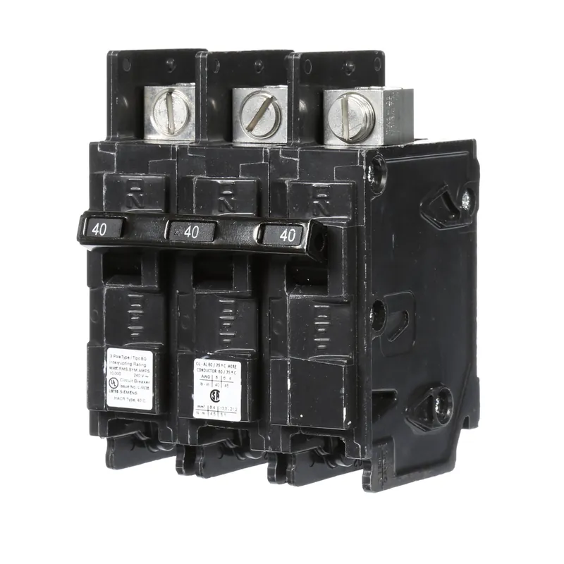 Siemens BQ3B040L Molded Case Circuit Breaker 40 Amp