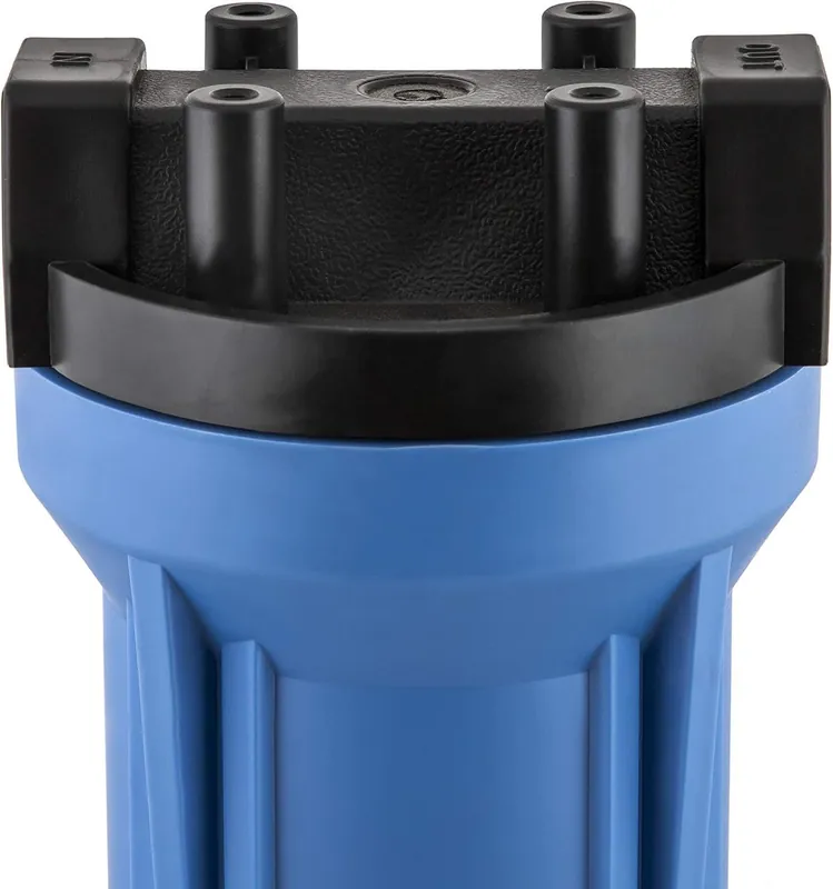 Hydronix HF3-10BLBK38 HF3 Series Slim Rib Cap Filter Housings 3/8 inches FPT