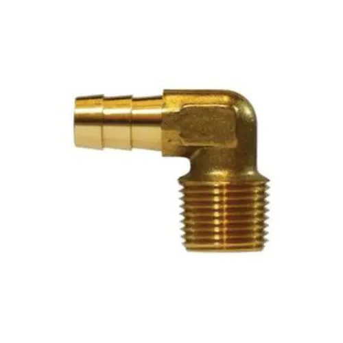 Midland Industries 32039 1/4 inches x 1/4 inches Barb x Male 90 feet Elbow