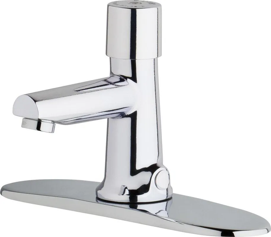 Chicago Faucets 3501-8E39VPABCP Lav Faucet, Manual Metering