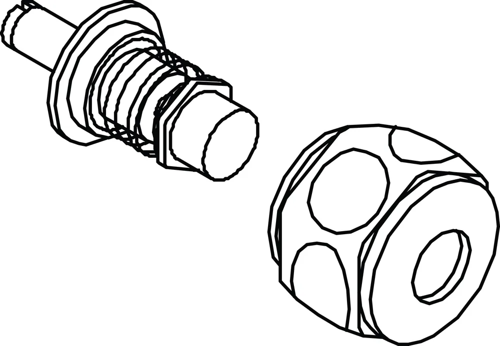 Hydrotek HC-089 button assy, override