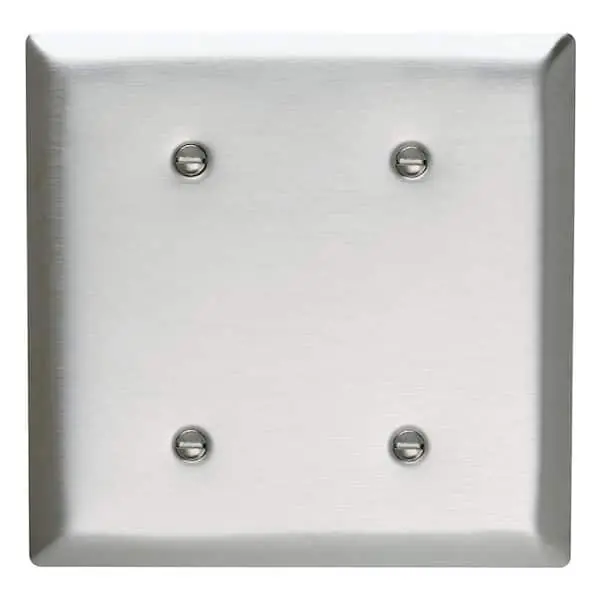 Legrand Pass & Seymour ss24 smooth 2 gang blank strap