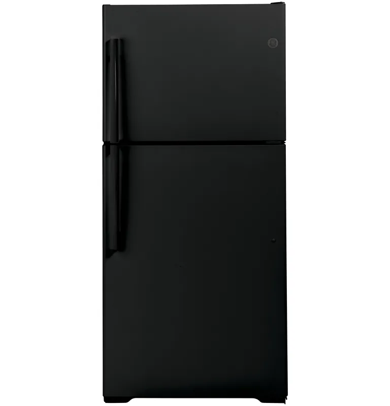 Ge Appliances GTE19JTNRBB Energy Star 19.2 Cu. Ft. Top-Freezer Refrigerator