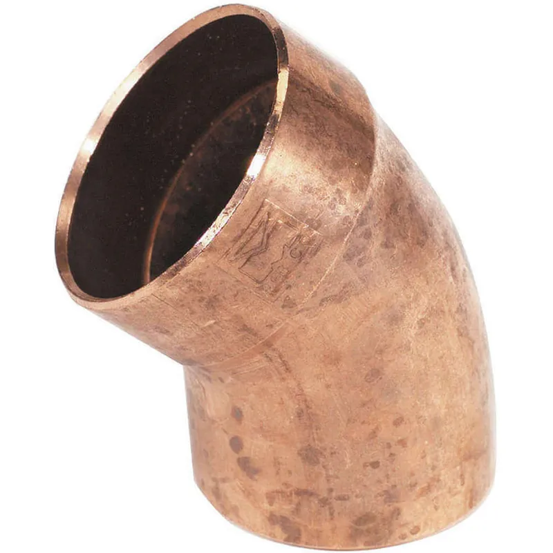 Mueller Streamline W07432 2 Cop Dwv St 45 Elbow 2 Inch