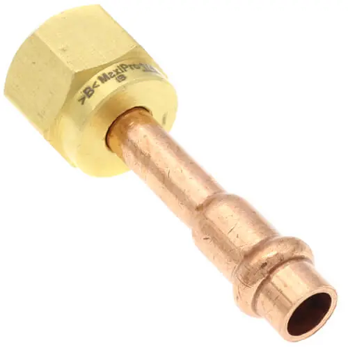 Parker Hannifin MZK-F4-HNBR 1/4 inches ZoomLock MAX SAE Flare