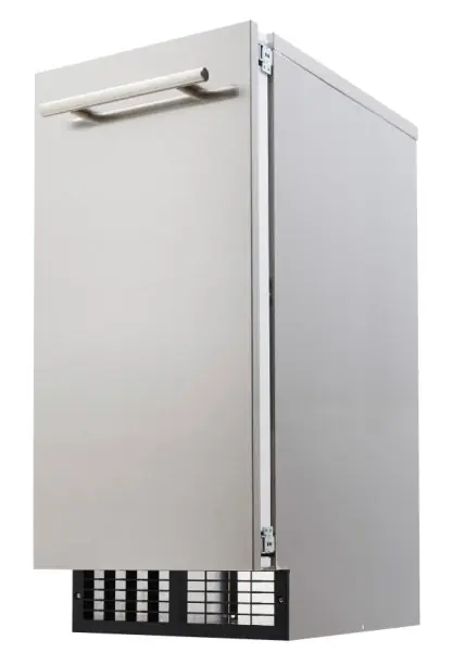Icetro IU-0090-AN Undercounter Ice Machine, Nugget Ice, 90 Lbs., 24.3 Lbs. Storage