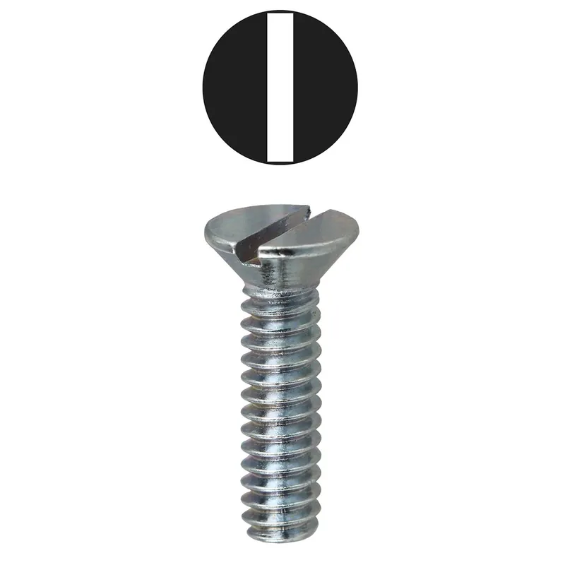 Lh Dottie FM6321 Machine Screw Steel 1 in. Length #6-32
