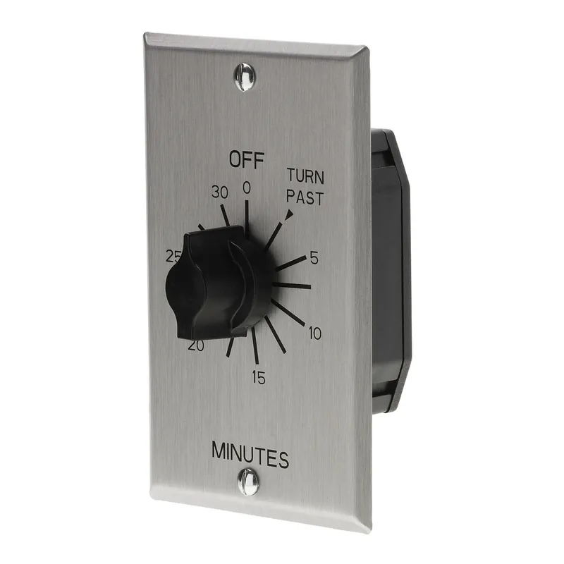 Nsi C530M 30 minute In-Wall Twist Timer, Commercial Metal Faceplate