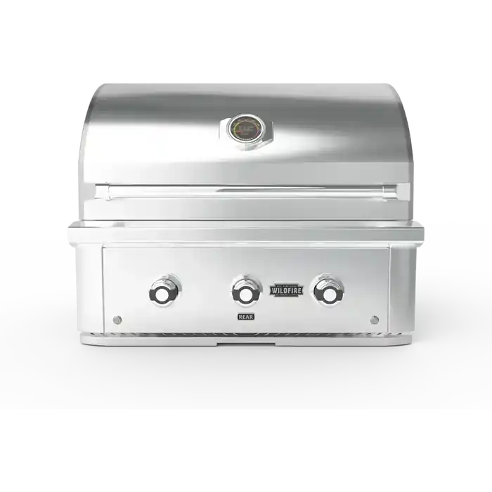 Wildfire Outdoor Living WFPRO30G-SS-NG Ranch Pro 30-in 2 Burner Built-In SS Natural Gas Grill