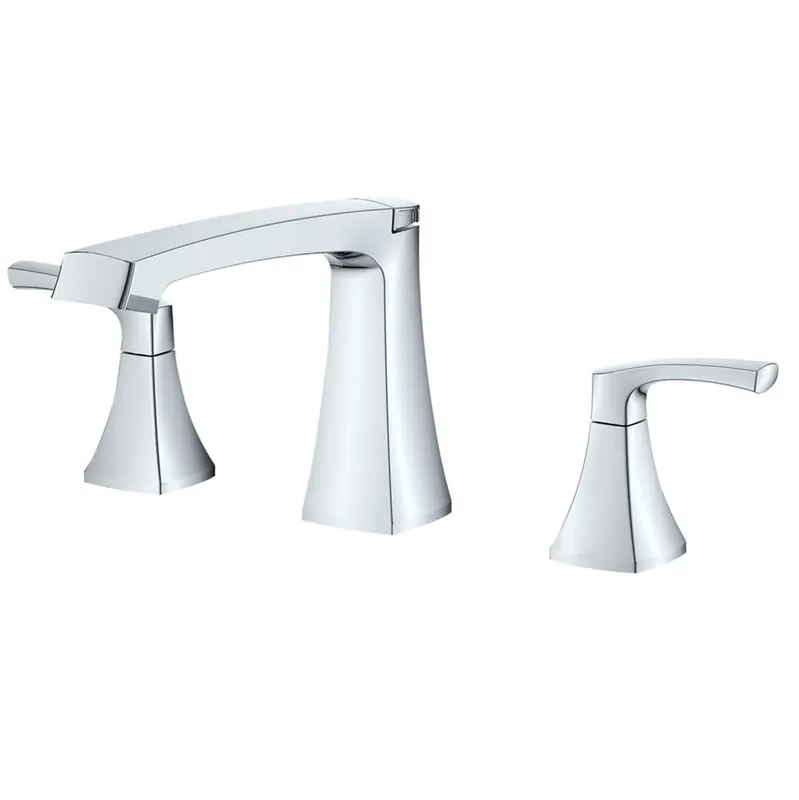 Compass Manufacturing 192-6407 Cardania Two Handle Wide Spread Roman Tub Faucet