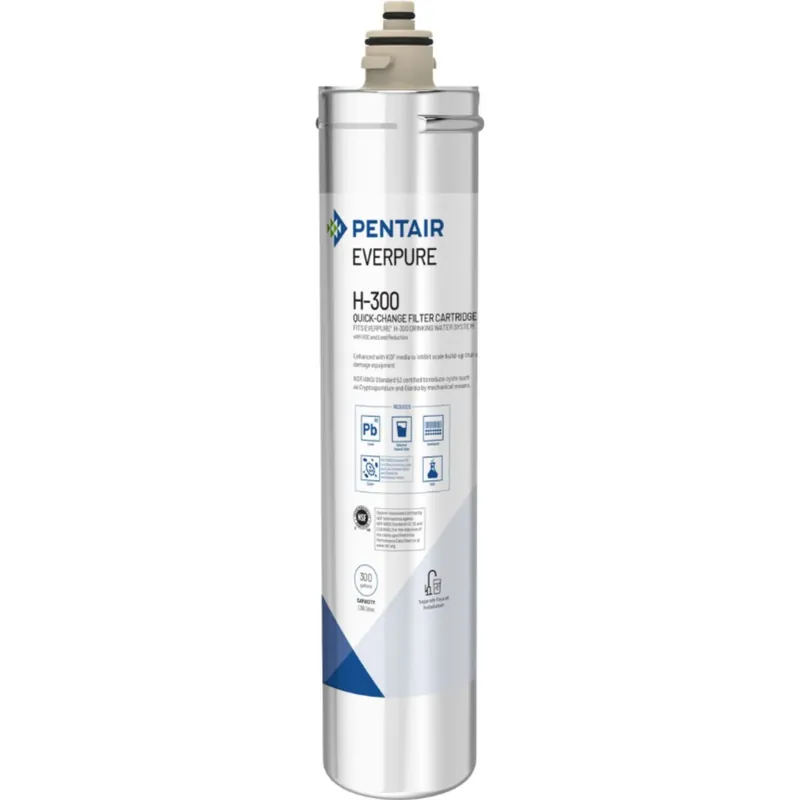 Pentair EV9270-72 Everpure H-300 Quick-Change Filter Cartridge 300 Gallon Capacity