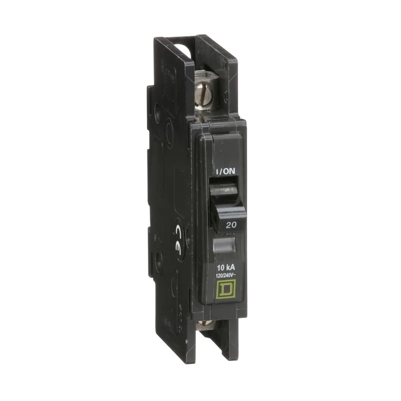 Square D QOUR120 Mini Circuit Breaker, Q, 20 Amp