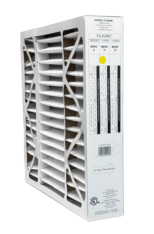 Carrier FILXUMC112020 Pleated Air Filter 20 inches x 20 inches x 4 inches replaces FILXXFNC0121