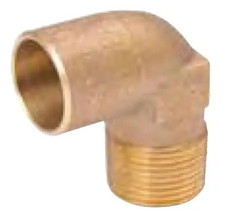 Mueller Streamline A02509NL Elbow 1/2 x 3/4 Inch