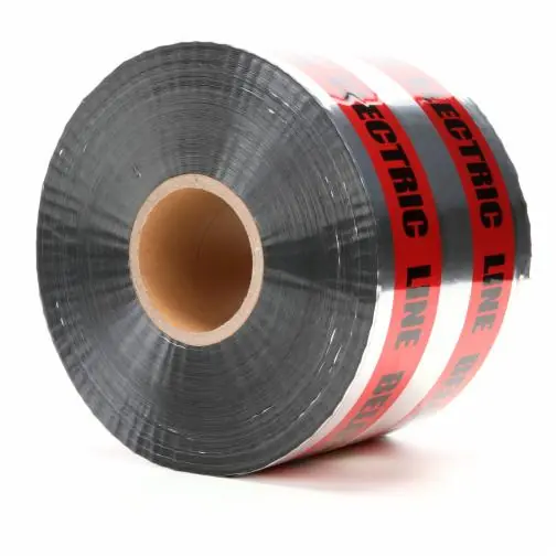 Scotch 408-R-6X1000FT Detectable Buried Barricade Tape 6 inch x 1000 ft
