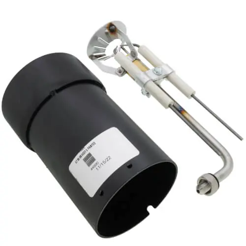 Carlin Combustion Technology 20180S Air Tube and Combustion Head Assembly 5 Inch