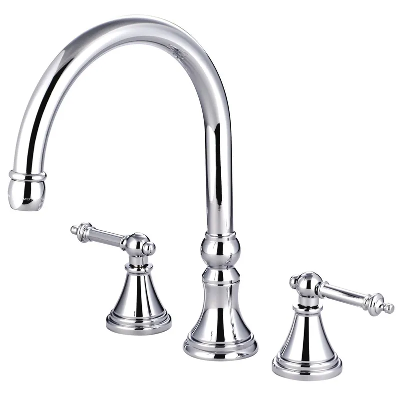 Kingston Brass KS2341TL Roman Tub Faucet Deck Mount