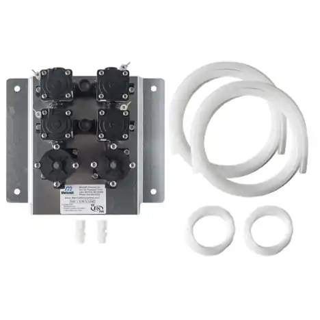 Metcraft 24215S A314-2 Dual Temperature 2 Manifold Pneumatic Valve W/O Pushbutton 0.5 GPM