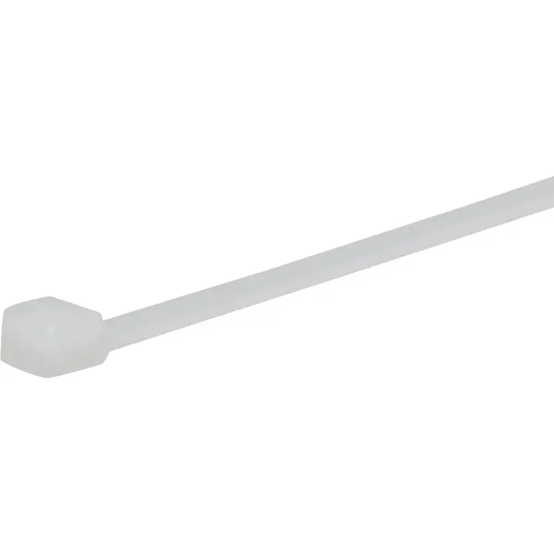 Nsi 450 Cable Tie, Natural, 4 inches, 50 Lbs. (100 Pack)