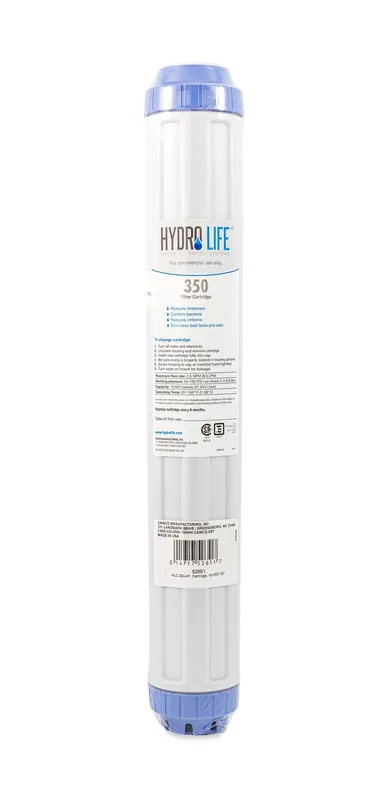 Hydrolife 52651 Commercial 350-HF Replacement Cartridge 20-Inch