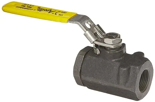 Aalberts Integrated Piping Systems 73A10427A Ball Valve 3/4 A105 CS THRD