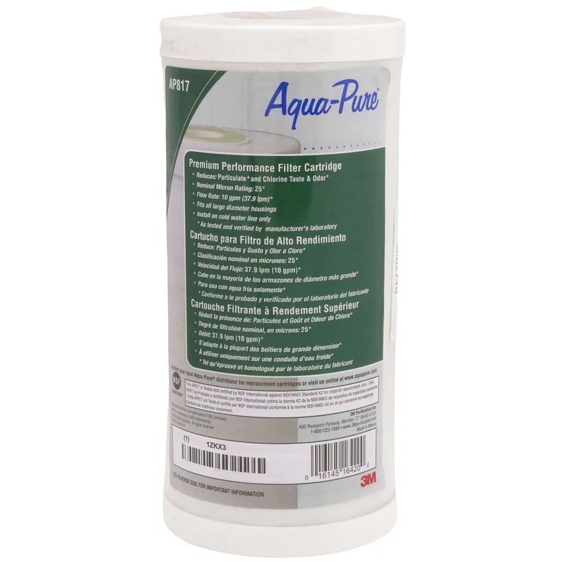 3M Aqua-Pure 5602719 aqua pure ap817 filter cartridge 4-5/8 inch diameter x 9-7/8 inch length