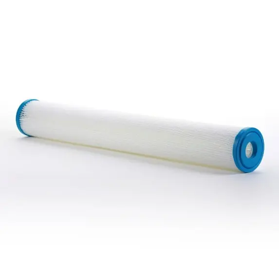 Hydronix SPC-25-2005 Sediment Pleated Cartridge 2.5 inches x 20 inches 5 Micron