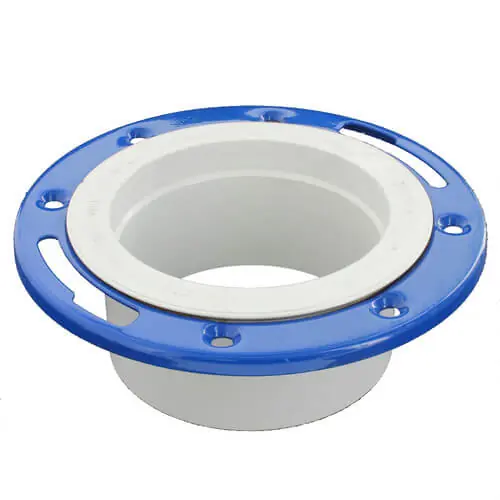 Spears P812-040 4 PVC DWV Closet Flange Spg W/Adj Ring