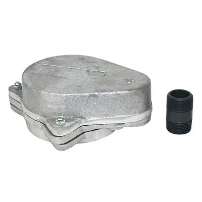 Merrill WCOS400 WCO Series Sanitary Watertight Caps 4 inches I.D. 4-1/2 inches O.D. / 1 inches Conduit Tapping / 1/2 inches Vent