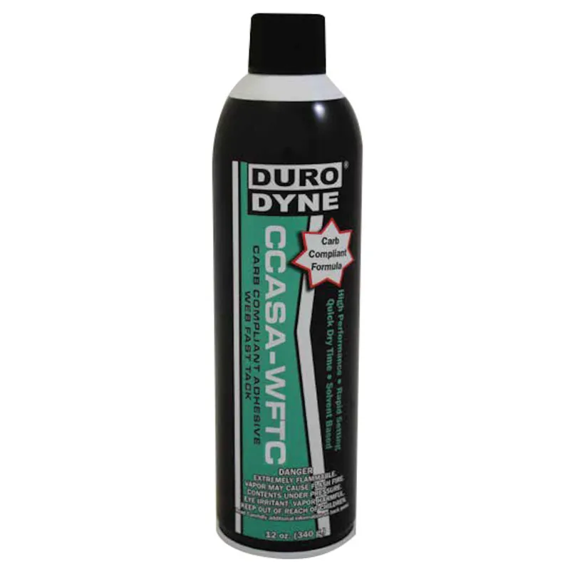 Duro Dyne 5164 CCASA-WFTC Carb Compliant Insulation Adhesive 12 oz