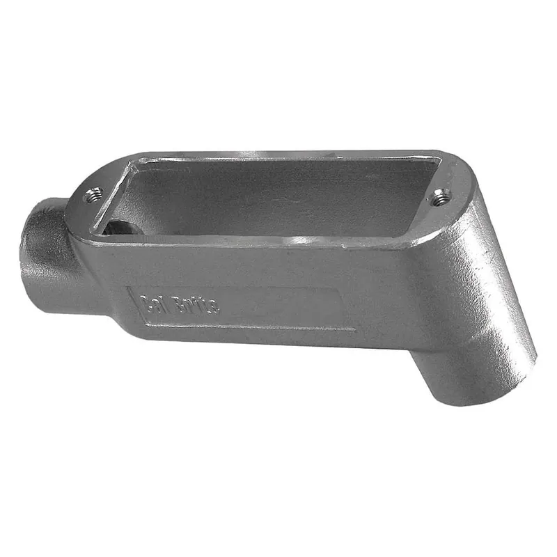 Calbrite S61000LB00 Stainless Steel Conduit Body W/Gasket, LB-Type, 1 Inch
