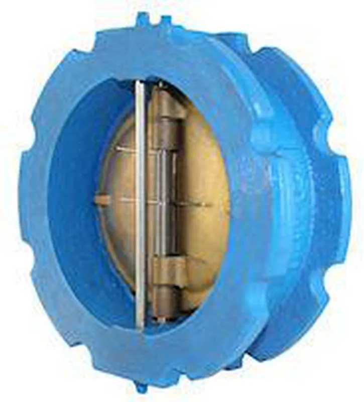 Titan Flow Control CV41DBB0600 CV 41-DI Dual Disc Wafer Check Valve 6 in