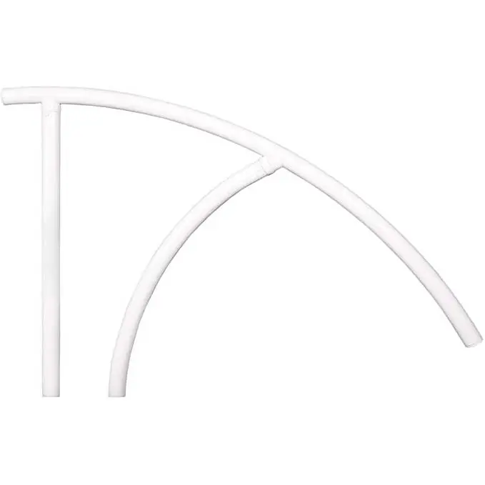 Saftron CBTRTD-144-W Triton Cross-Braced Rtd Rail 44in